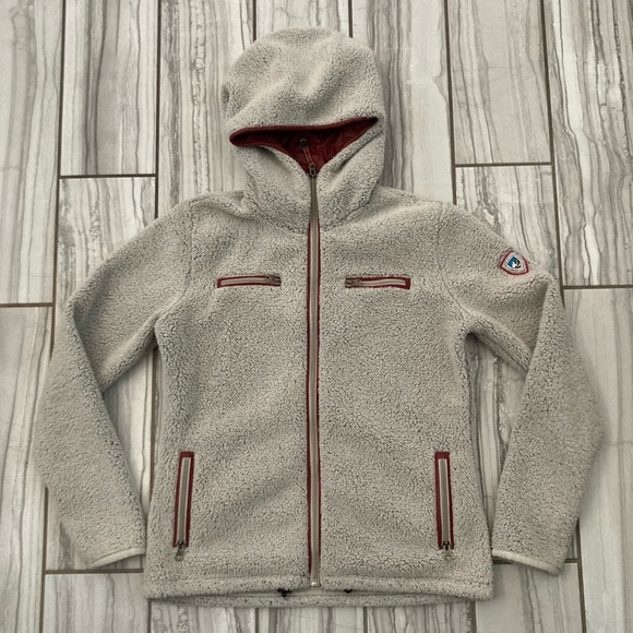Kuhl polyester jacket w/hood. EUC like new - Picture 1 of 7